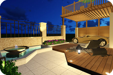 簡約風格庭院設(shè)計