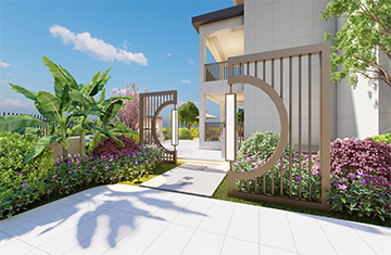 鄭州別墅庭院設(shè)計——新鄉(xiāng)橡樹灣 鄭州別墅庭院設(shè)計——新鄉(xiāng)橡樹灣