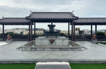 河南華夏銅藝成型技術(shù)研究院屋頂花園設計