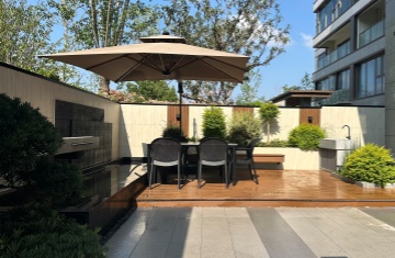 美林上苑110平私家庭院設(shè)計(jì)