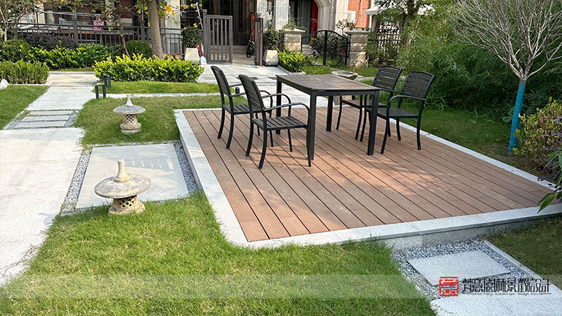 鄭州天倫莊園160平米別墅庭院設(shè)計(jì)