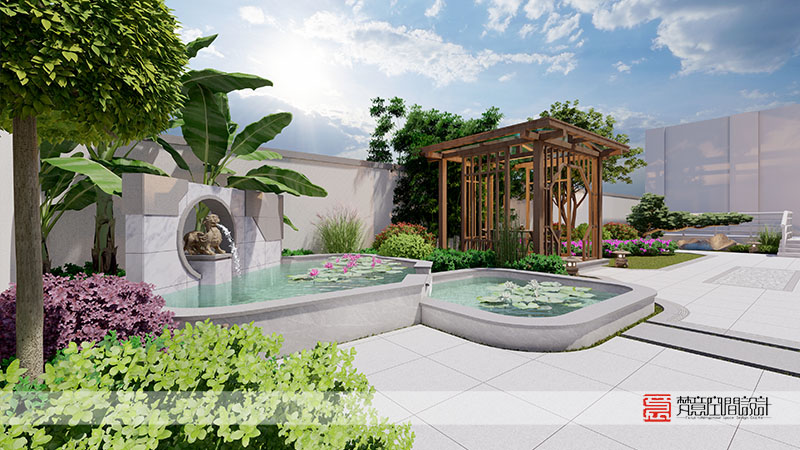 鄭州花園新村別墅庭院設(shè)計(jì) 鄭州花園新村別墅庭院設(shè)計(jì)