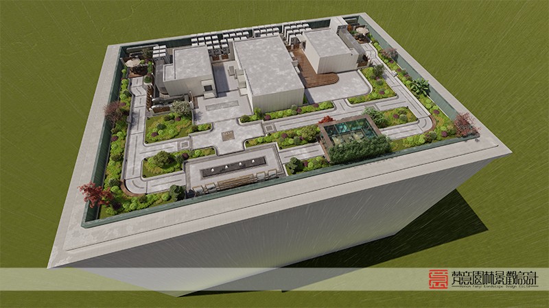 河南農(nóng)投國際屋頂花園設(shè)計