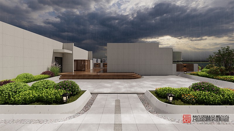 河南農(nóng)投國際屋頂花園設(shè)計