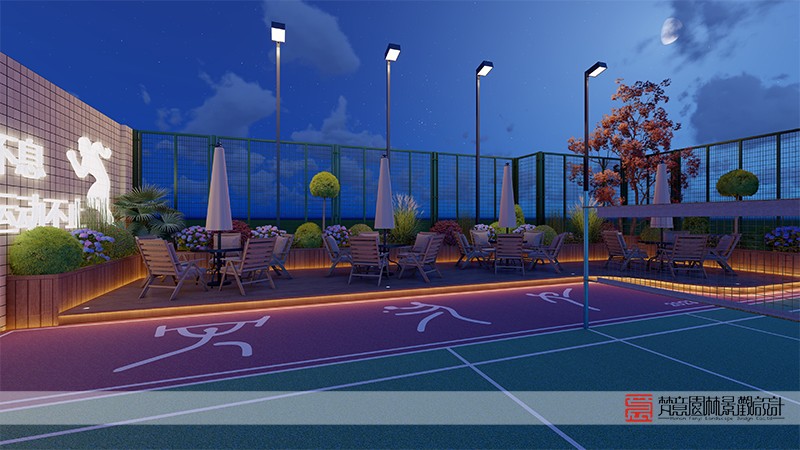 財政部河南監(jiān)管局屋頂花園