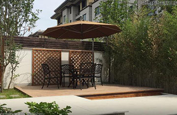 滎陽林語美墅私家庭院設(shè)計