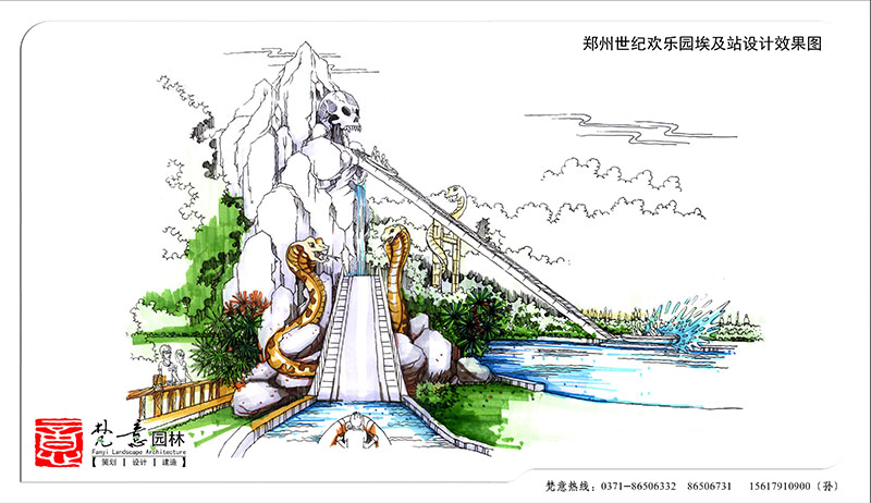 世紀(jì)歡樂(lè)園埃及站設(shè)計(jì)