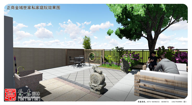 鄭州私家庭院設(shè)計(jì)圖