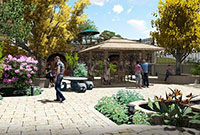 庭院設(shè)計如何選擇景觀材料？