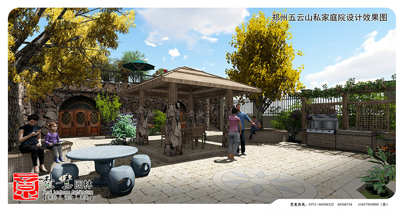 鄭州庭院景觀綠化設(shè)計