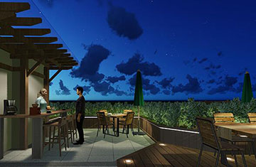 鄭州屋頂花園設(shè)計——六和集團(tuán)