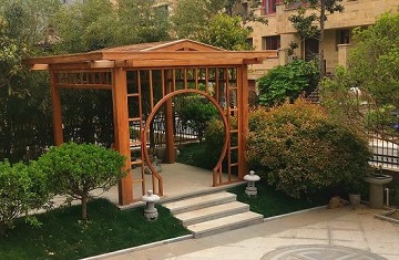 鄭州別墅花園設(shè)計——盛景濠庭