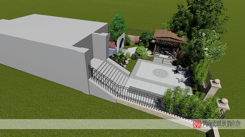 鄭州別墅花園設(shè)計(jì),鄭州花園設(shè)計(jì)